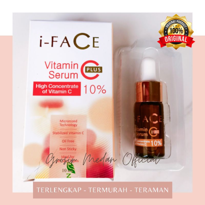 I-FACE SERUM VITAMIN C WAJAH CERAH HALUS ANTI AGING