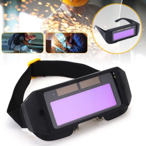 Kacamata Las Listrik Otomatis Auto Dark Hitam Murah Bagus Welding Glasses Darkness Kdk