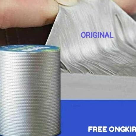 Lakban Anti Bocor Aluminum Foil Waterproof Adhesive Tape 20cm x 5Meter