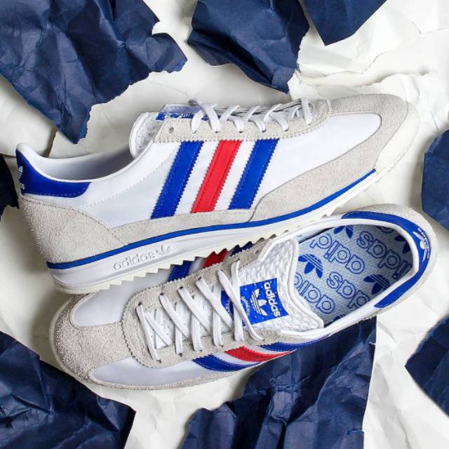 Sepatu Adidas SL72 White France | Shopee Indonesia