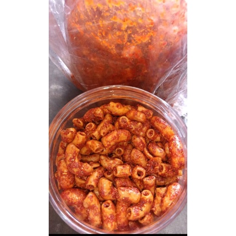

1/2 kg makaroni bantat extra pedas bisa COD