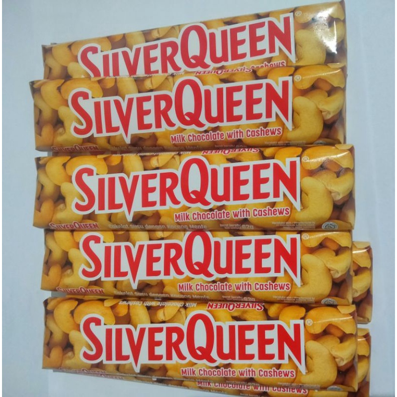 

silverqueen coklat cashews 55gr