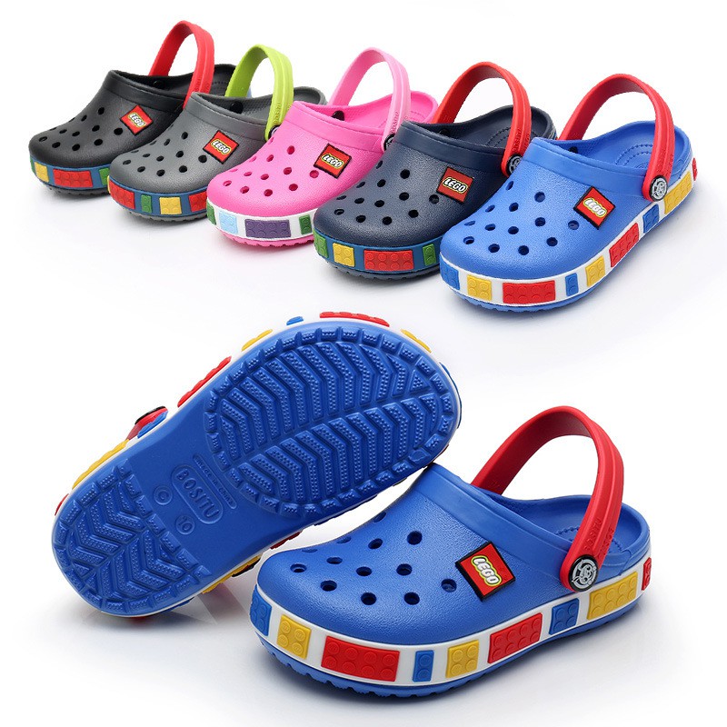 Crocs / Crocs anak / Crocs Lego / Sandal Crocs / Sandal Anak / Sandal Karet Anak / Crocs Kids Lego