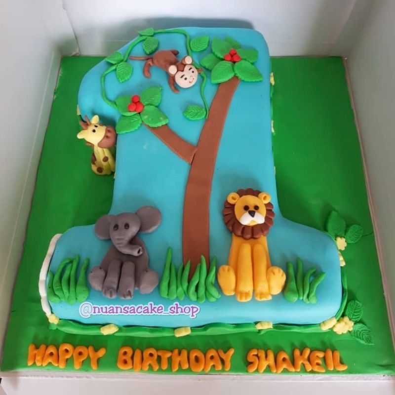 

KUE ULANG TAHUN ANGKA TEMA ANIMAL (KUE ULTAH ANAK) TEMA ZOO