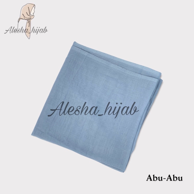 Segi Empat Paris | Jilbab Paris | Hijab Paris | Kerudung Paris Polos Premium-Abu abu