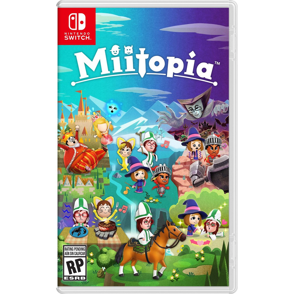 Kaset Switch Miitopia
