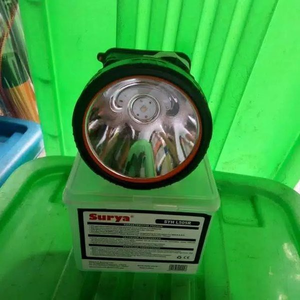 senter kepala selam Surya 50 Watt cahaya putih