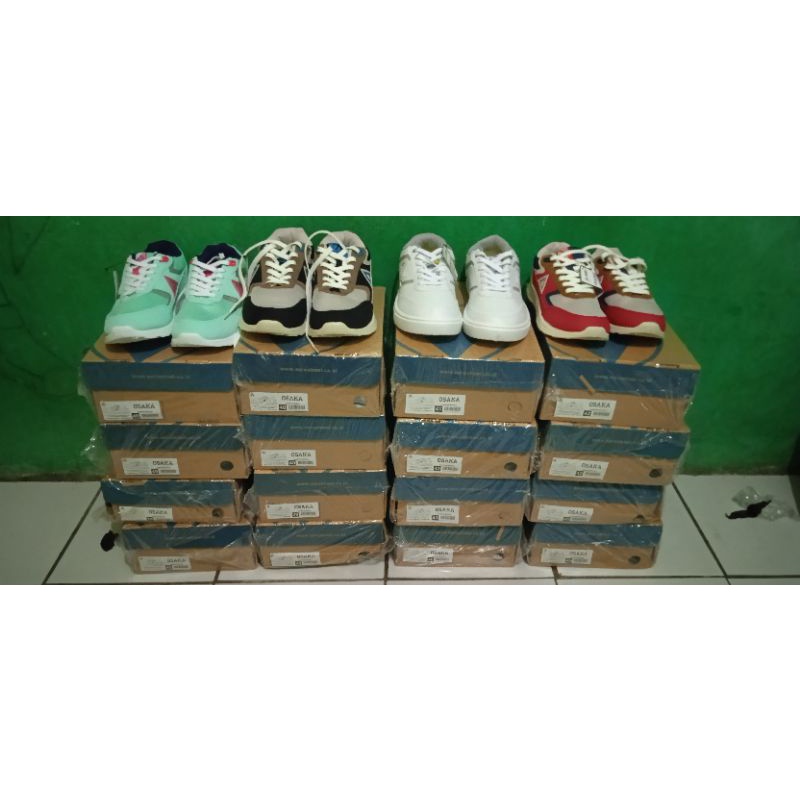 Aerostreet 40 Osaka Mint Silver - Sepatu Sneaker Casual Pria Wanita Aero Street