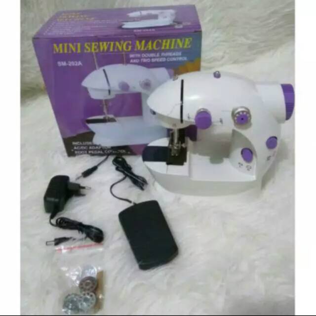 Mesin jahit Mini Portable SM-202 A