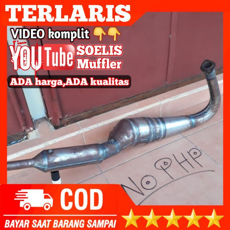Knalpot 3v3 kolong telo noPhp muffer