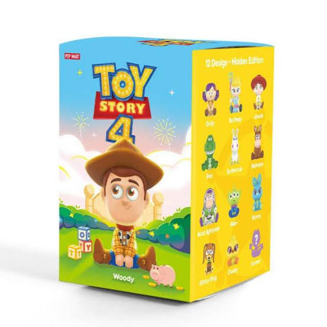 Disney Pop Mart Baby Sitting Series Blind Box Toy Story 4 - Satuan