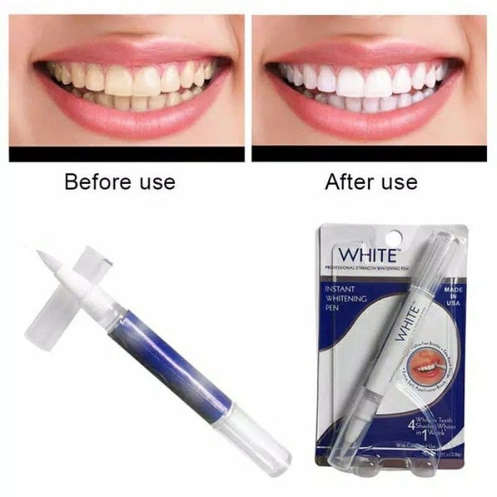 Pemutih Gigi Dazzling White Profesional Strength Whitening Pen USA