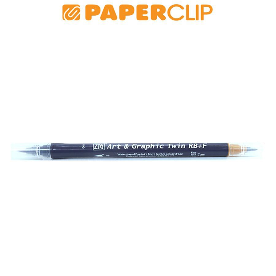 

PEN BRUSH ZIG KURETAKE ART & GRAPHIC TWIN RB+F TUT-95 049 BEIGE