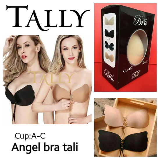 Bra Tempel Dengan Silikon Wings Bra Silicone Bra Tally 1681 Original Import Premium