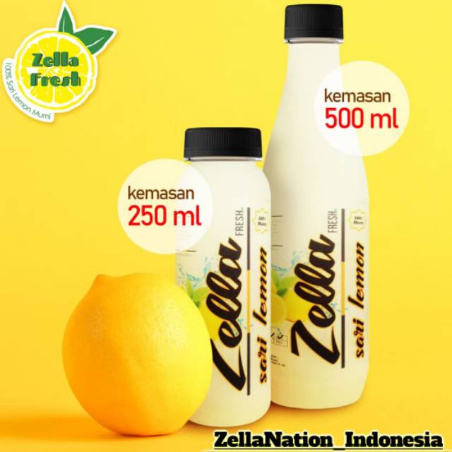 

Zella fresh sari lemon murni