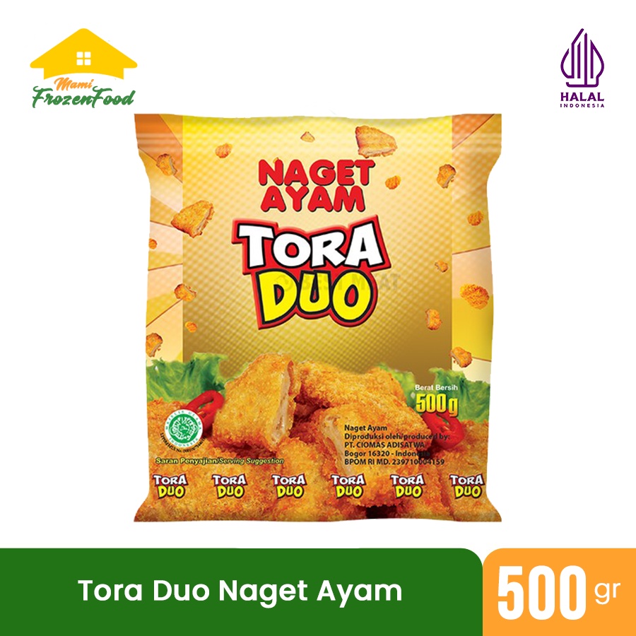 

Tora Duo Naget Ayam (250gr/500gr)