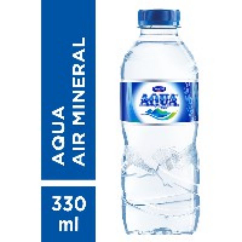 

Aqua 330ml Air Mineral Botol Isi 24 Pcs