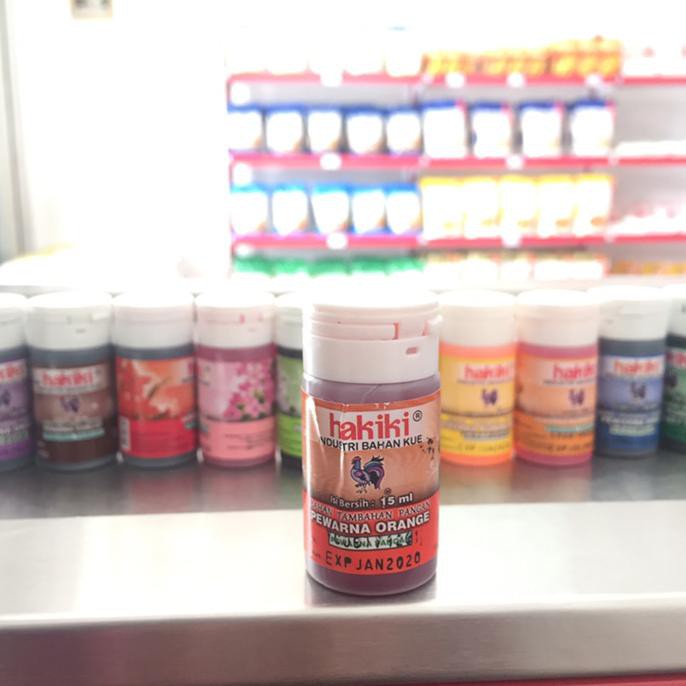 

31.87-Kue- Hakiki Pewarna Orange 15Ml Oil Based -Terlengkap-Termurah-Dijamin.
