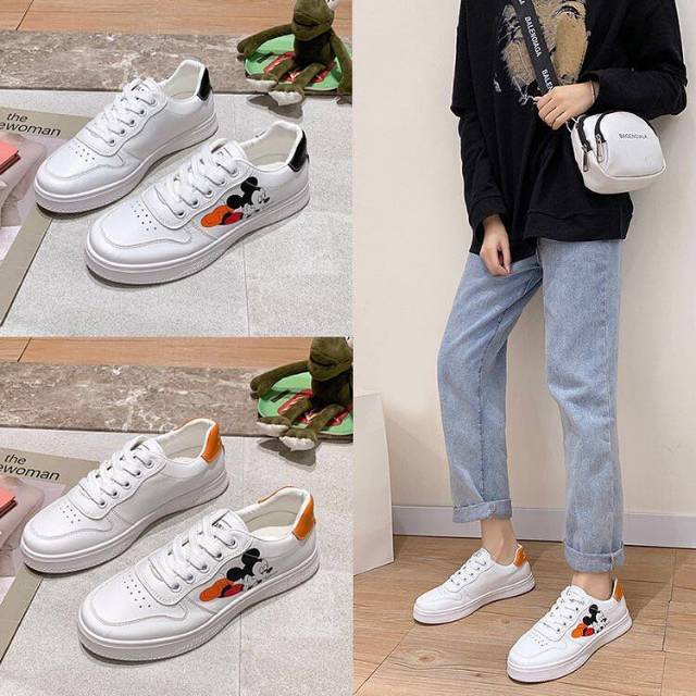 Sepatu sneakers mickey import