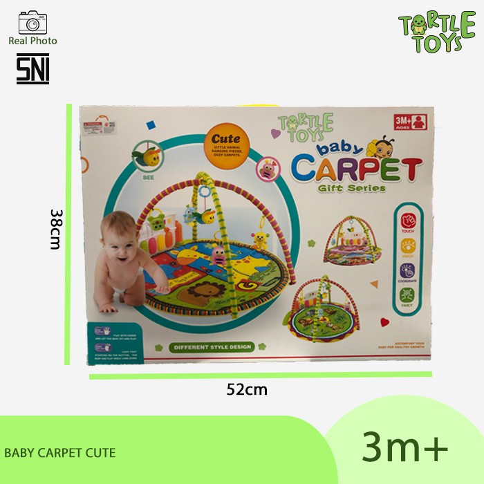 BABY PLAY GYM PIANO / PLAYMAT PIANO MUSICAL BABY CARPET BESAR