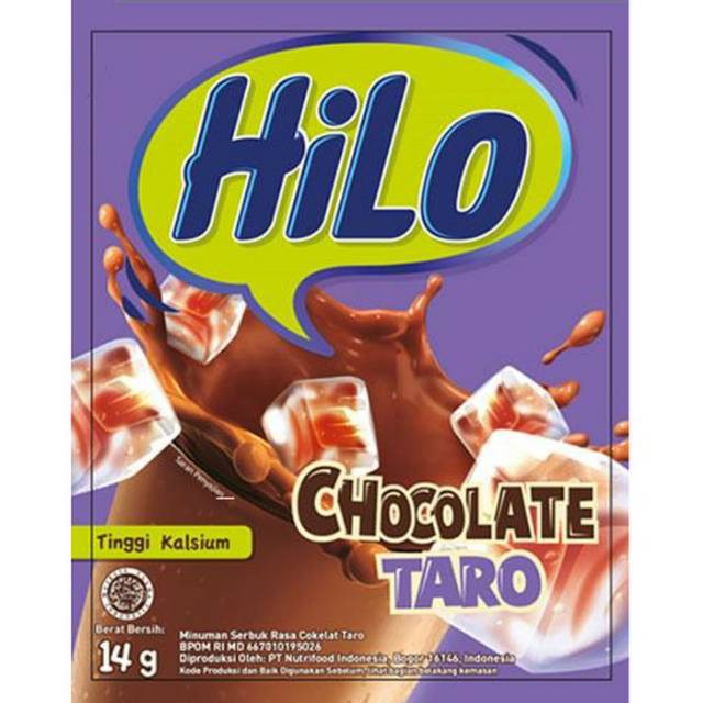 

Hilo 1 Renceng (4 Rasa) - chocholate Banana - White Chocholate - Chocholate Taro - Thaitea