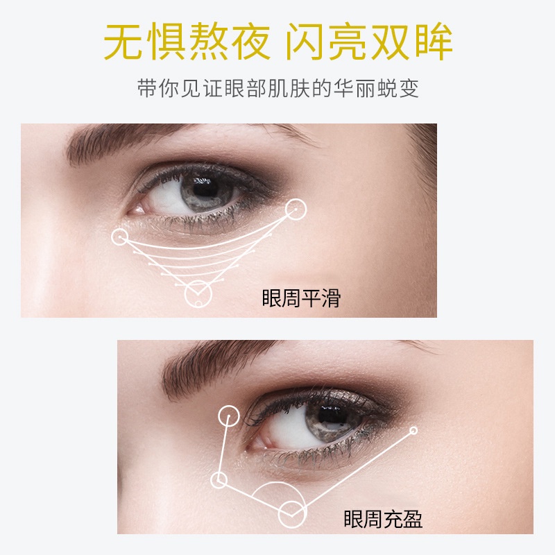 60Pcs Masker Mata Eye Patches Eye Mask Masker Mata Gold Collagen Emas 24k