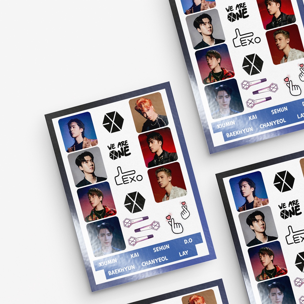 STIKER DECO - EXO DFTF