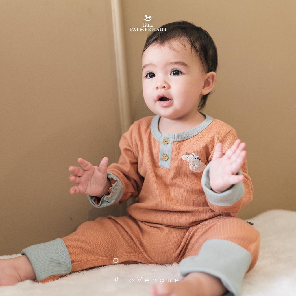 Little Palmerhaus Cuddly Sleepsuit 5LL Baju Tidur Jumper Bayi 0 - 12 Bulan