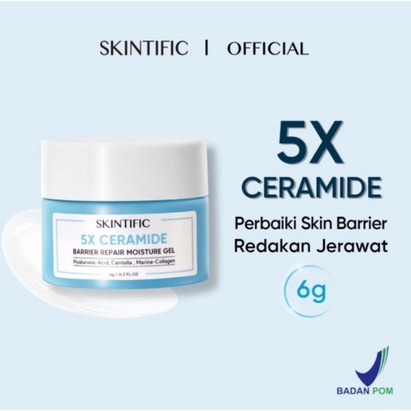 [TRAVEL SIZE] Skintific 5X Ceramide Moisture Gel 6gr