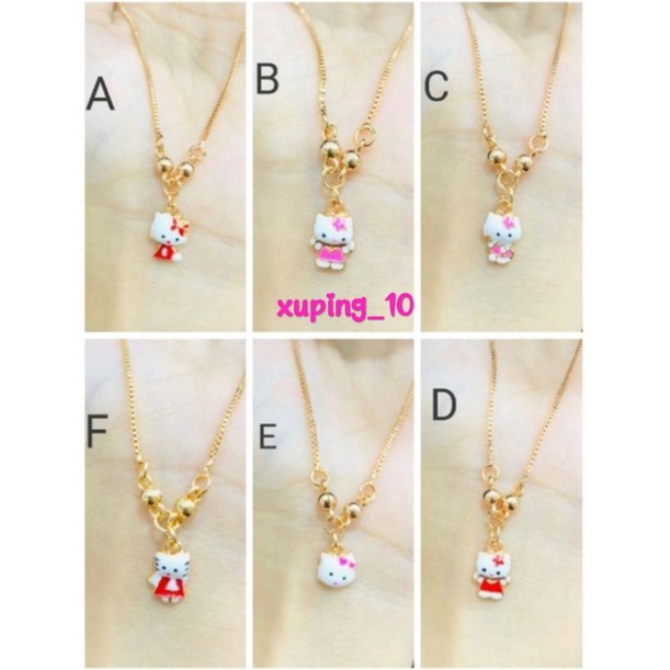 Kalung xuping anak anak lapis emas ukuran 35 cm