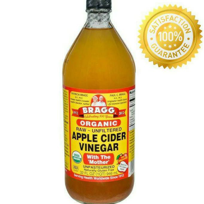

9H476R- Bragg Apple Cider Vinegar 946Ml Cuka Apel Organik Bragg Original Dyu5Ge4-