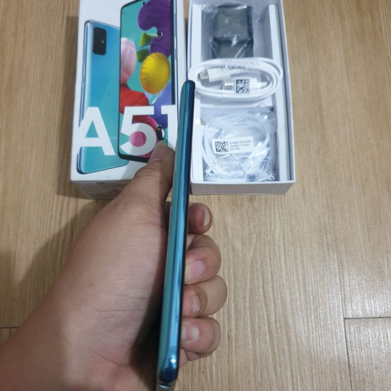 Samsung A51 RAM 6GB/128GB second fullset no minus