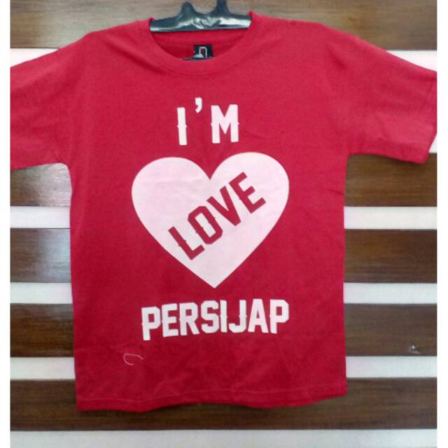 Kaos Suporter Persijap / I Love Persijap