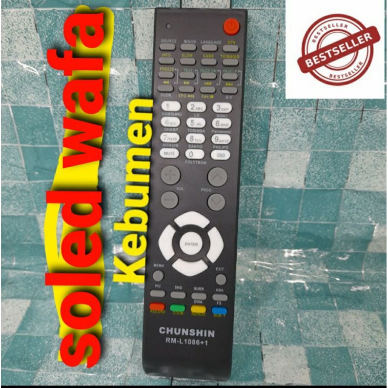 REMOTE REMOT TV POLYTRON LCD LED SERI PLM SEPERTI ORIGINAL