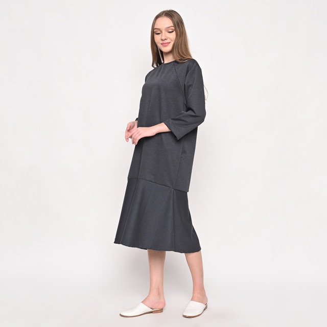 

MONOMOM Zoey Grey - Baju Menyusui Nursing Wear Stylish Premium