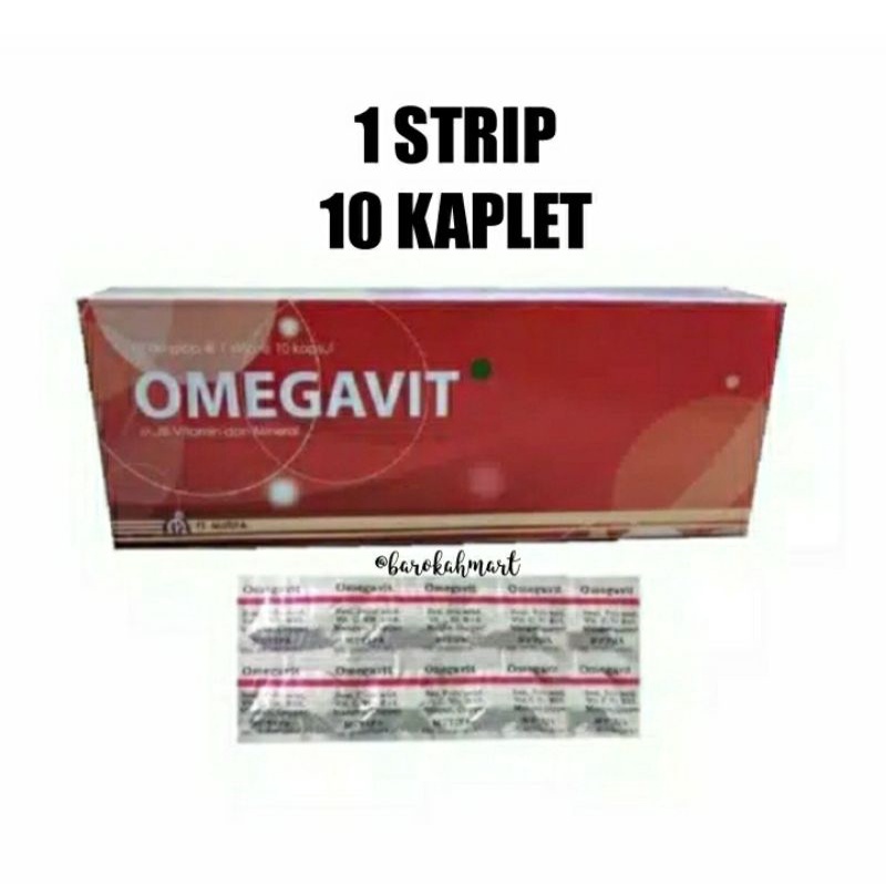 OMEGAVIT 1 STRIP 10 KAPLET