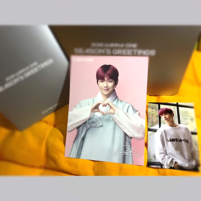 [KANG DANIEL] WANNA ONE 2019 SEASON'S GREETING SHARING GOODS