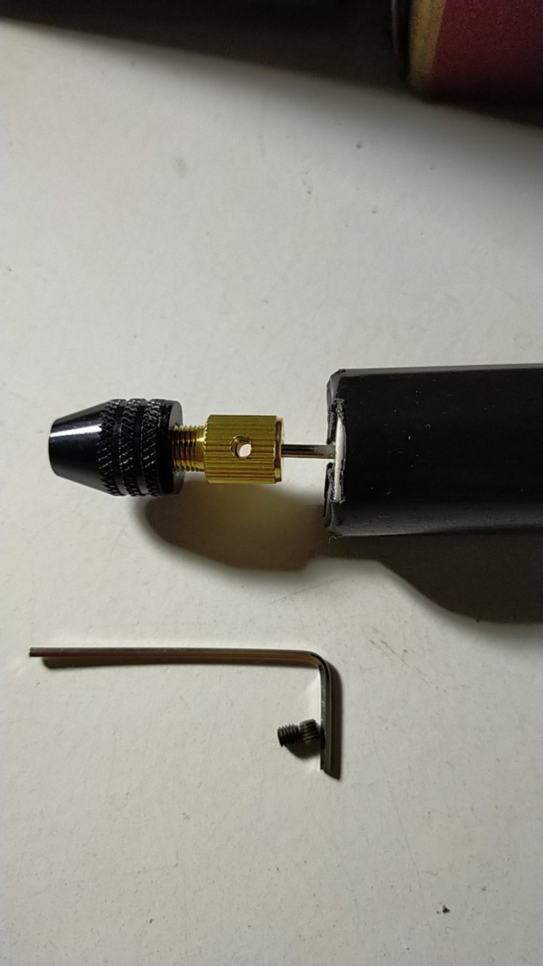 Mini Chuck Keyless Koneksi Ke Shaft 2mm