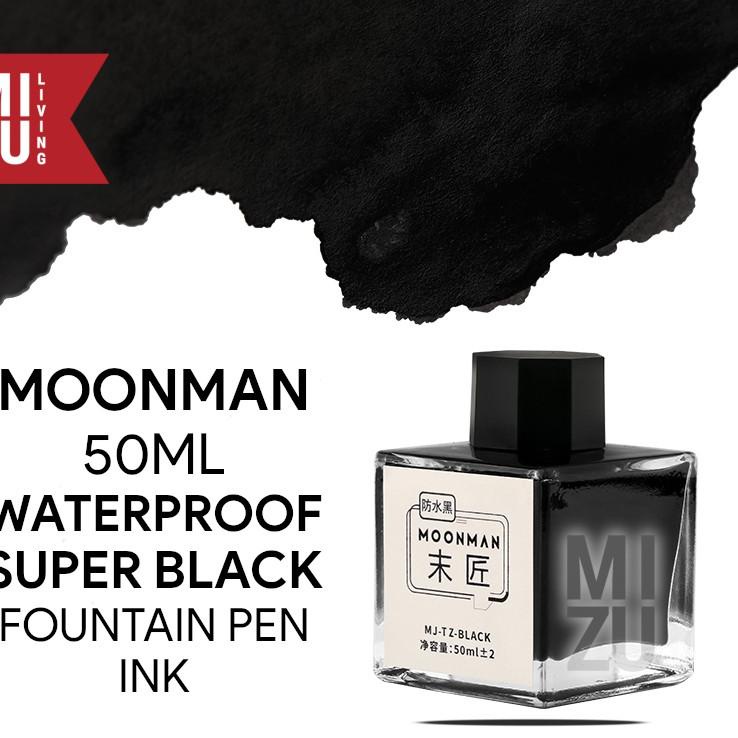 

Grosir Sekarang MOONMAN Majohn WATERPROOF Permanent Fountain Pen Ink 50ML Bottle