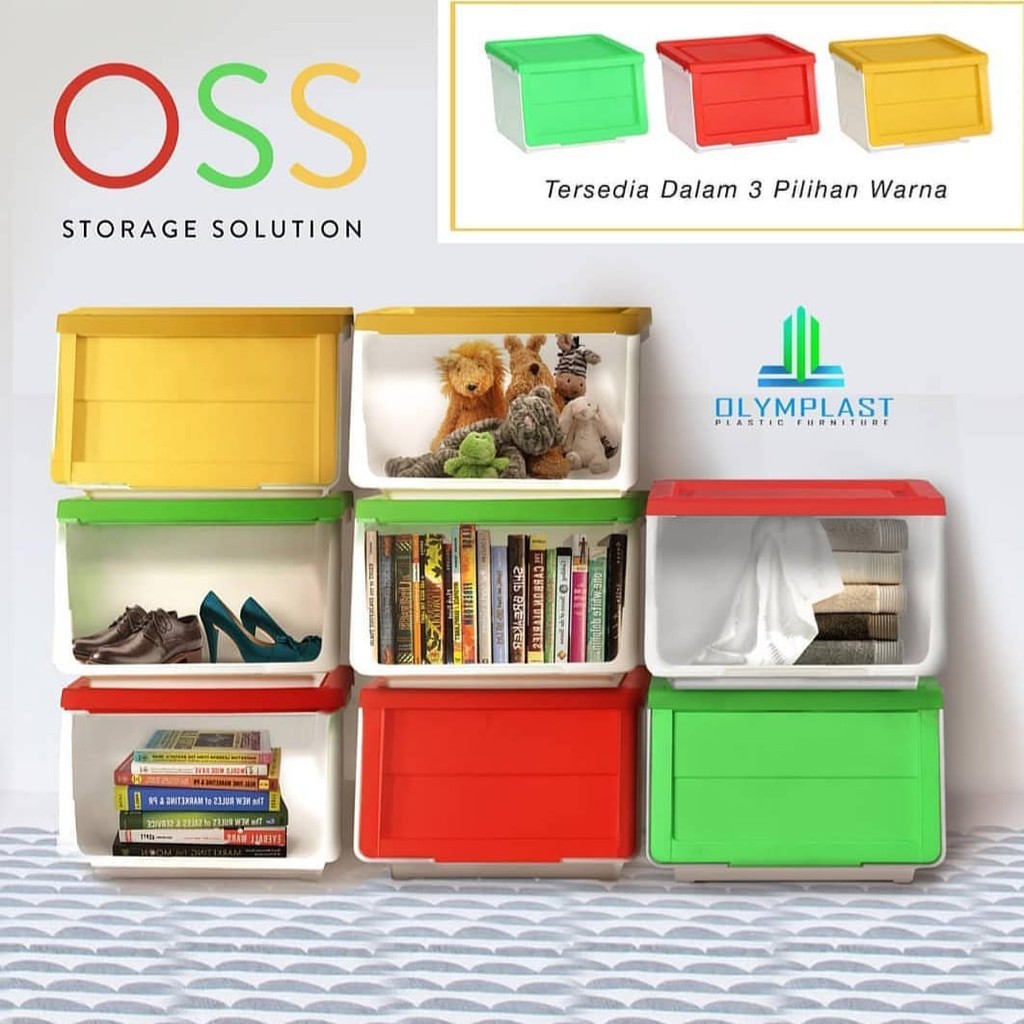 JTR- Olymplast Storage Solution Tempat Penyimpanan OSS PASTEL