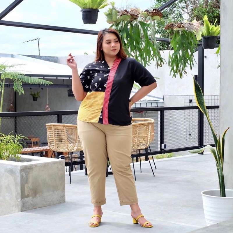 Ruby Pants Big Size Jumbo Size Plussize celana melar stretch wanita