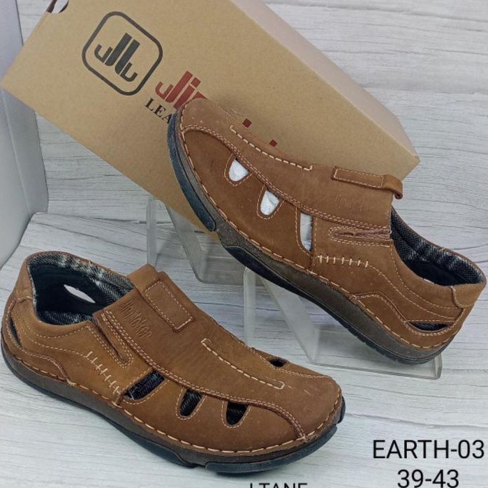 SEPATU KULIT ASLI PRIA JIM JOKER EARTH-03