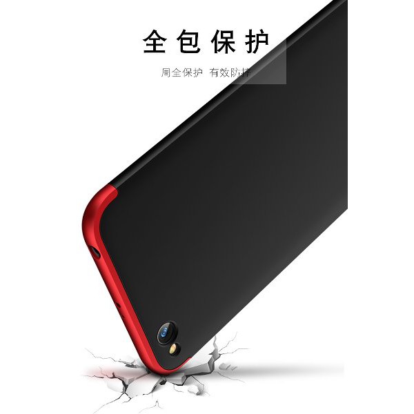 PAKET-- Case 360 GKK Original Xiaomi Redmi 4A Prime dapat TEMPERED GLASS