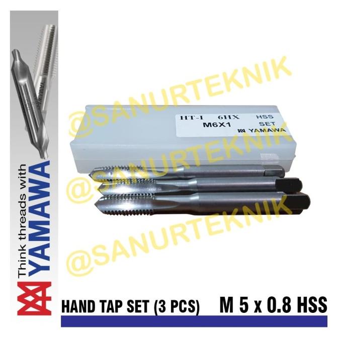 Hand Tap YAMAWA M5 x 0.8 / M5 x 0,8 / M5x0.8 / M 5 x 0.8