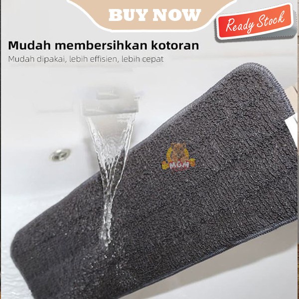 Cleanze Alat Pel Lantai Tarik cleaning mop microfiber 360 derajat