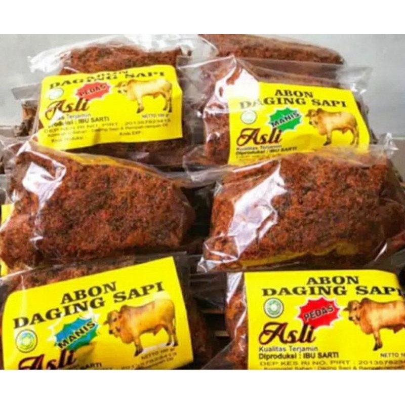 

Abon sapi IBU SARTI 100gram HALAL