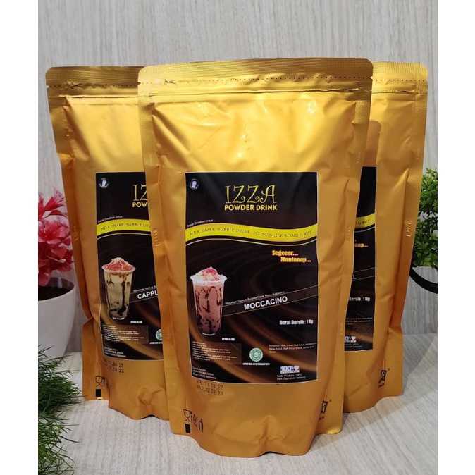 

2Xbtygneal Sakha Snack ) Izza Serbuk Minuman Cappucino Strong 1 Kg