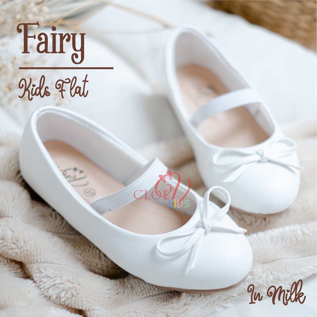 CLOEVKIDS - Fairy Flatshoes size 22-35 Shoes Sepatu Pesta Anak Perempuan