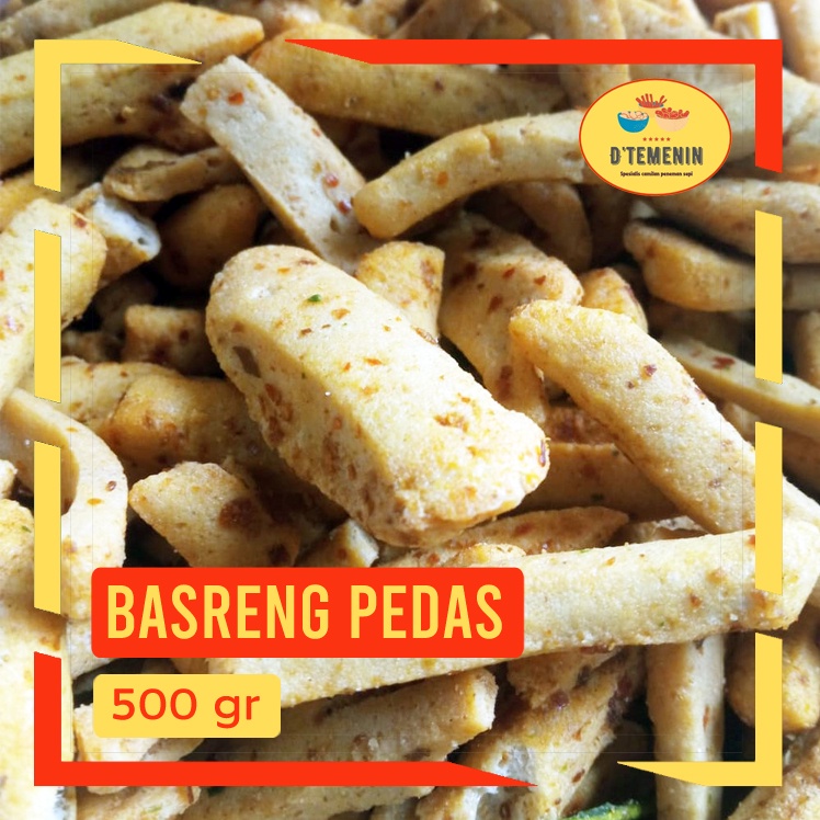 

Basreng Stik Pedas Daun Jeruk / Basreng Pedas / Basreng VIRAL / Basreng Bumbu Melimpah / Baso Goreng / Keripik Basreng 500 gr