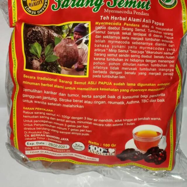 

Teh Sarang Semut HerbaL Alami Asli Papua